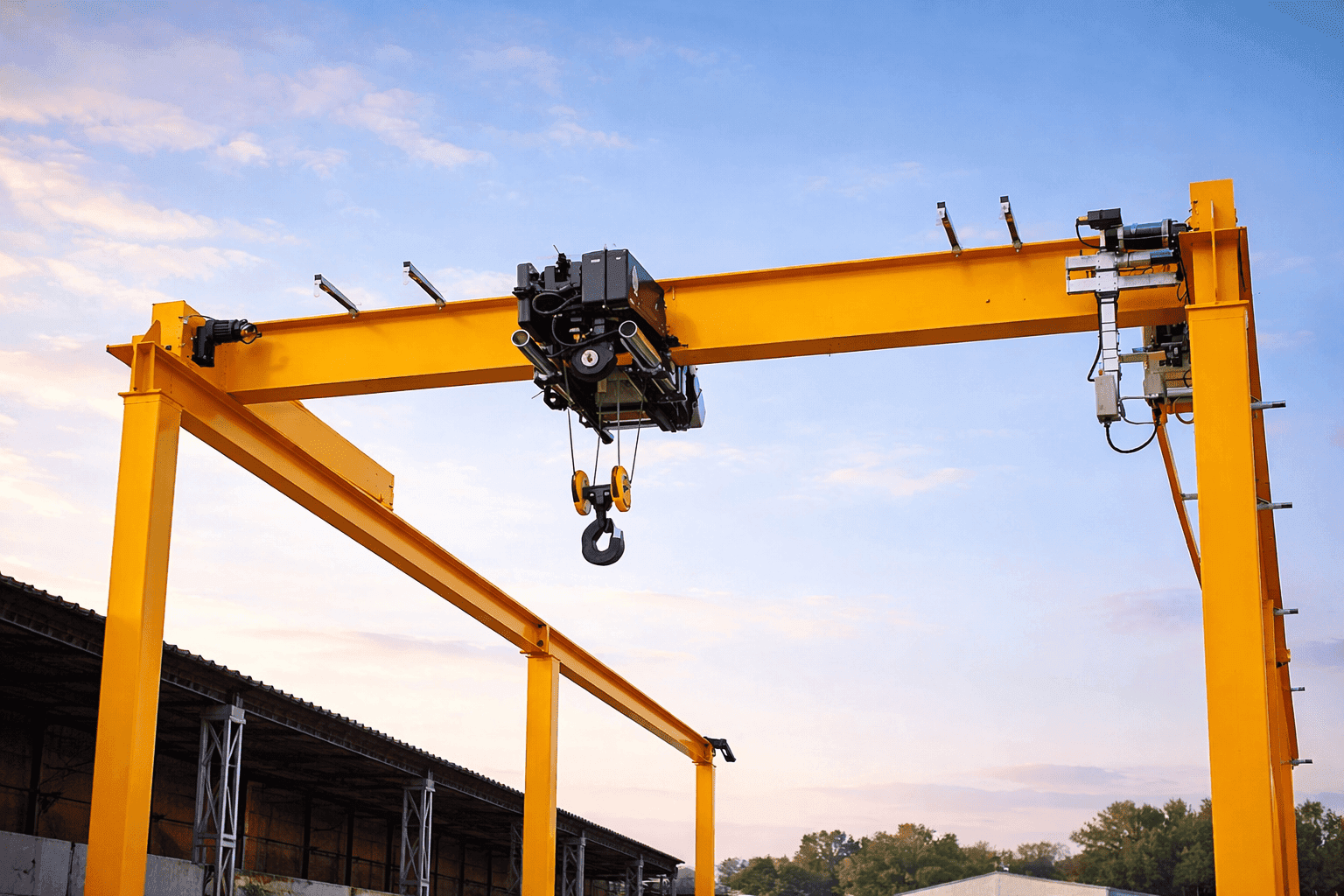 Mantenimiento y reparación de equipos de izamiento industrial